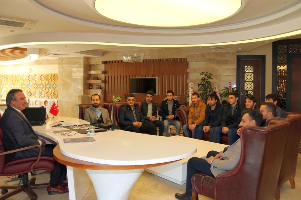 Tügva Nevşehir İl Temsilciliğinden Rektör Bağlı\'ya Hayırlı Olsun Ziyareti