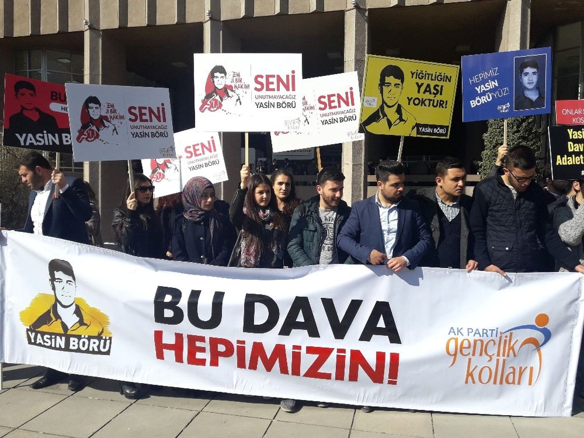 AK Parti Gençlik Kollarından "Yasin Börü Davası" ile İlgili Açıklama