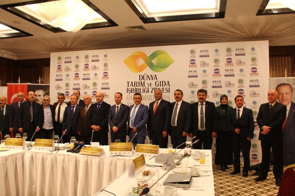 Ankara\'da \'Dünya Tarım ve Gıda İş Birliği Zirvesi\' Tanıtımı