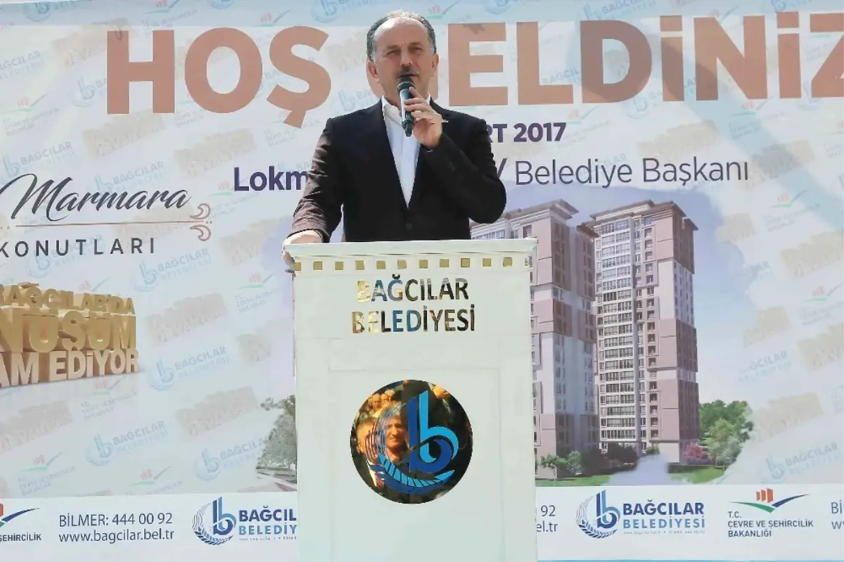 Bağcılar\'da 160 Daireli 4 Blokun Yıkımı Gerçekleştirildi