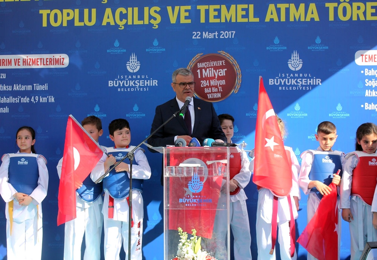 Bahçelievler Toplu Açılış ve Temel Atma Töreni"