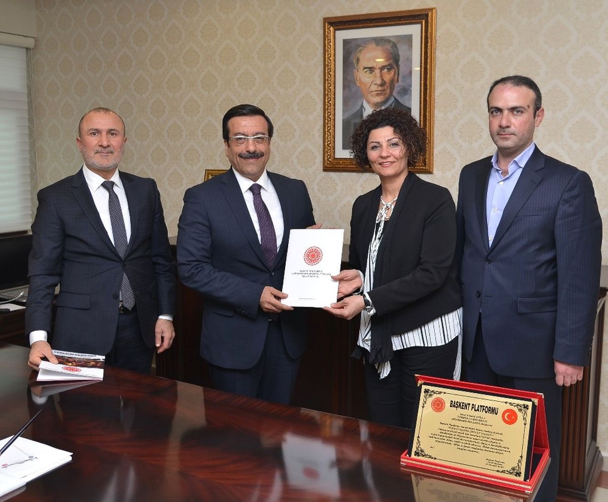 Başkent Platformundan Başkan Atilla\'ya Ziyaret