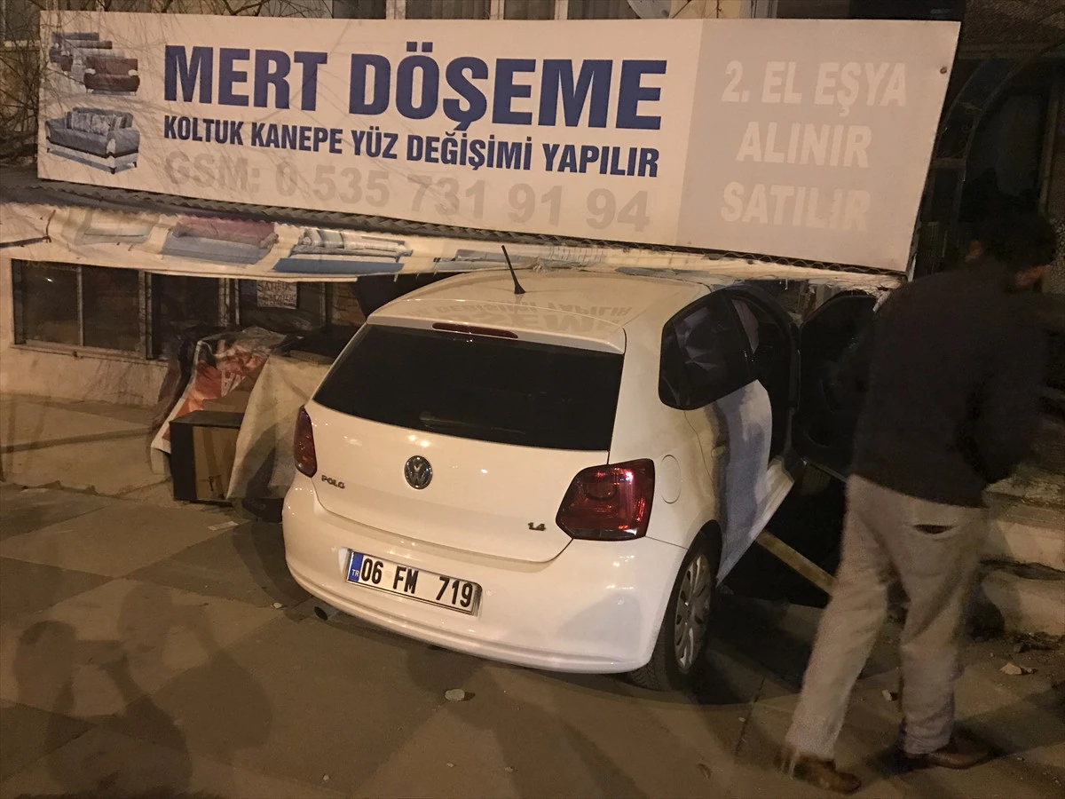 Başkentte Trafik Kazası