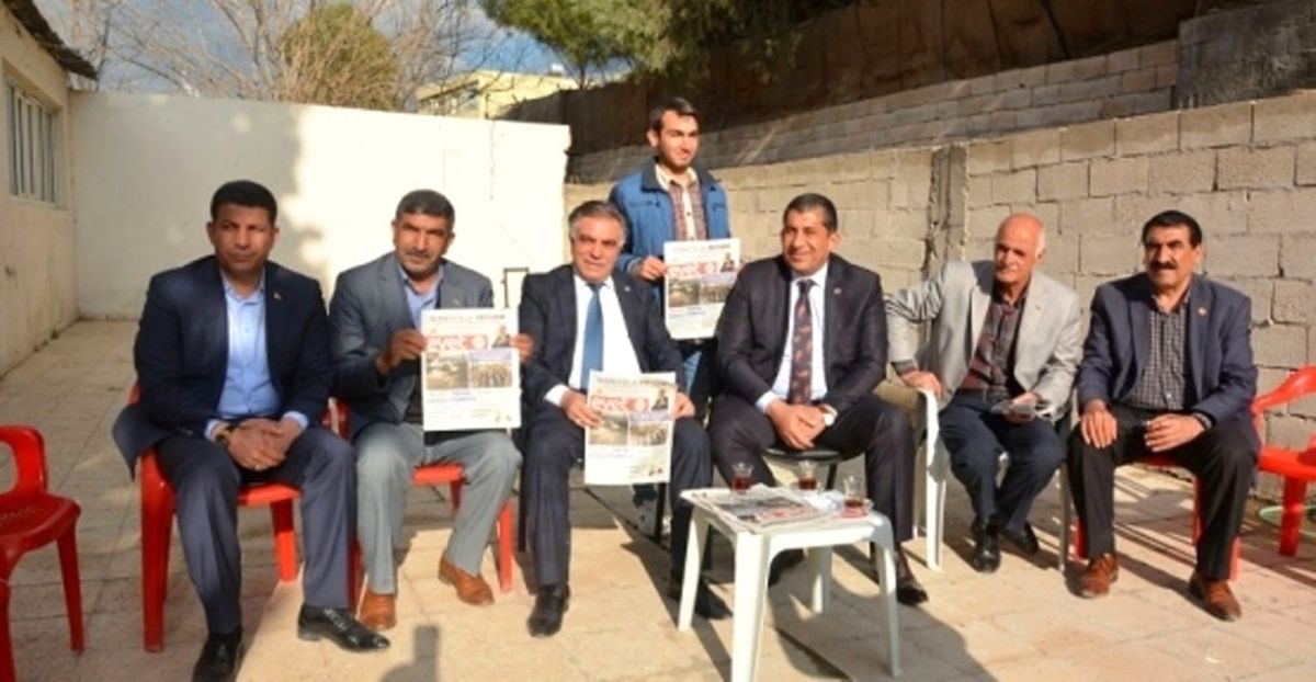 Belediye Başkanı Menderes Atilla\'dan Ziraat Odasına Ziyaret