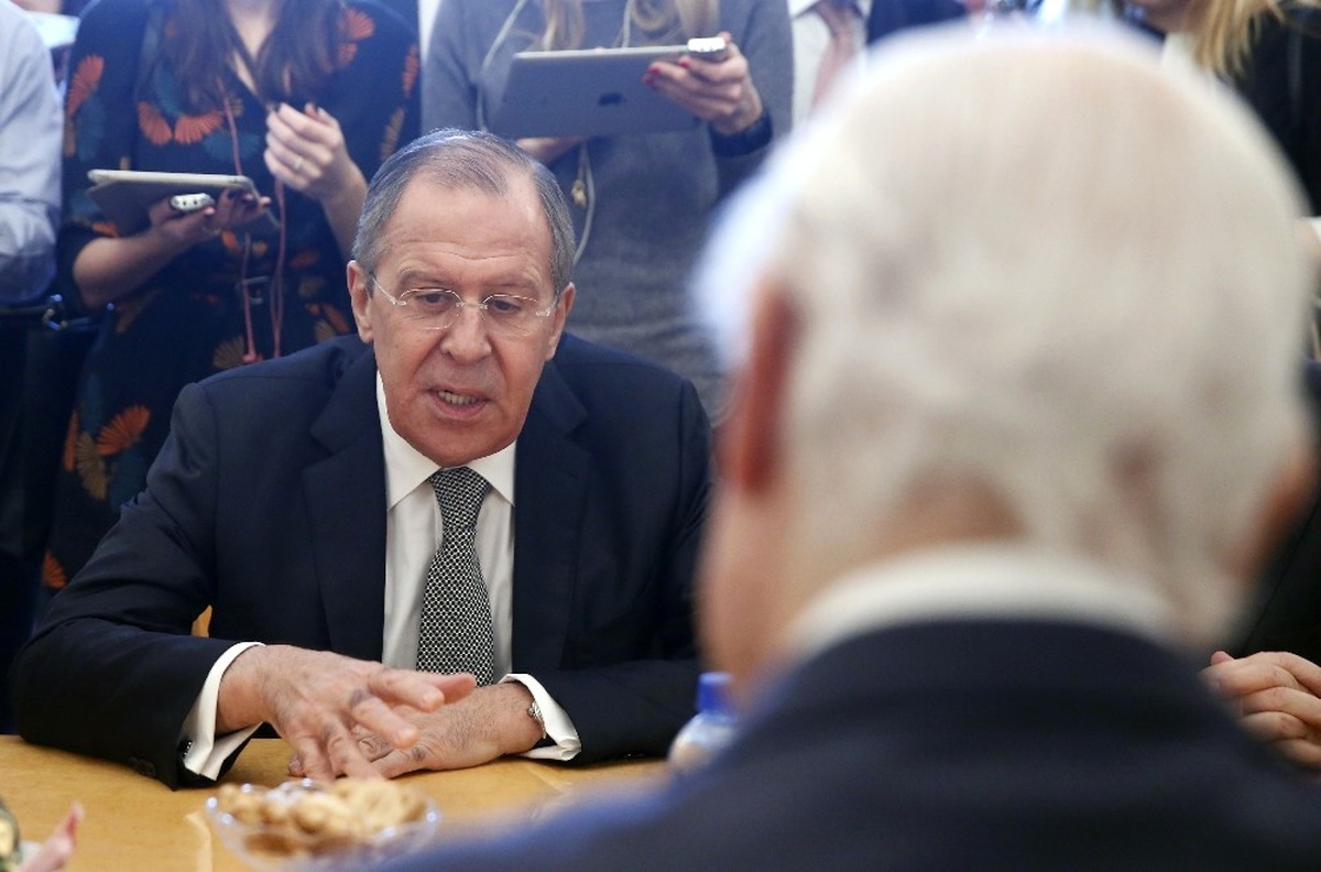 BM Suriye Özel Temsilcisi Mistura, Lavrov\'la Bir Araya Geldi
