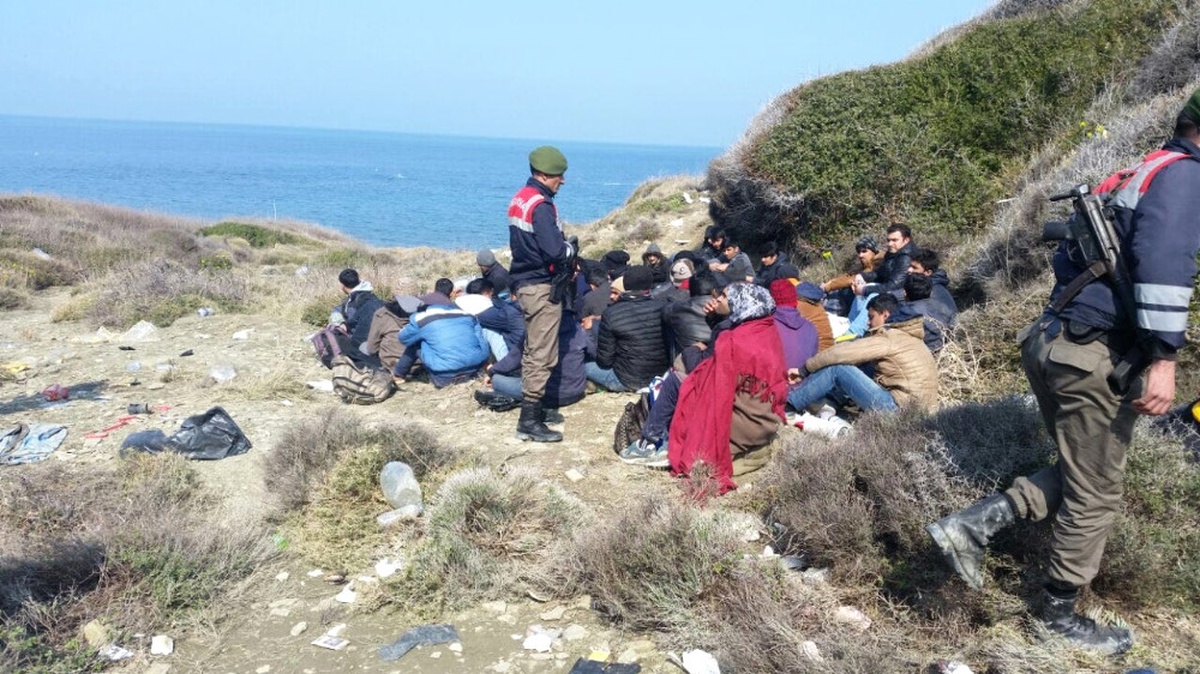 Çanakkale\'de 46 Yabancı Uyruklu Yakalandı
