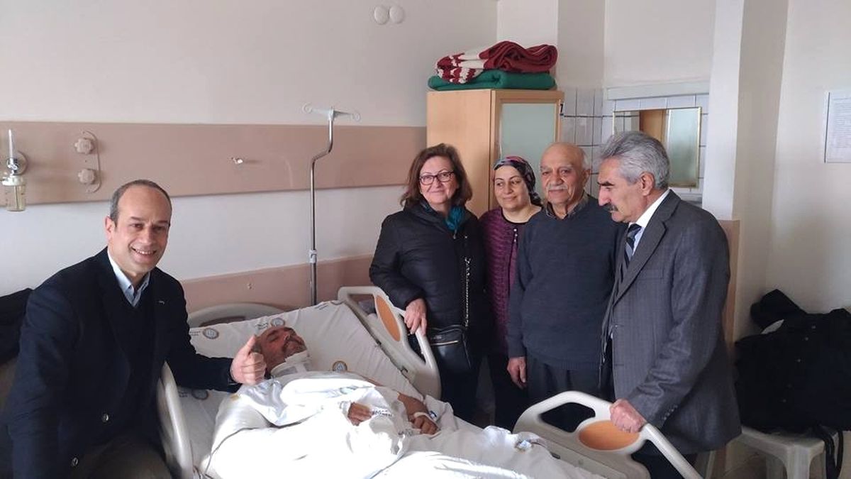 CHP Beylikova Eski İlçe Başkanı Güven Trafik Kazası Geçirdi
