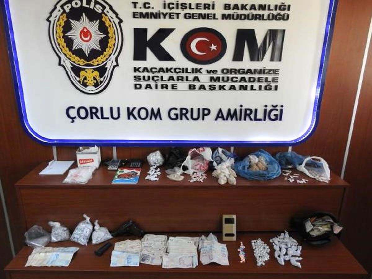 Çorlu\'da Uyuşturucu Operasyonu