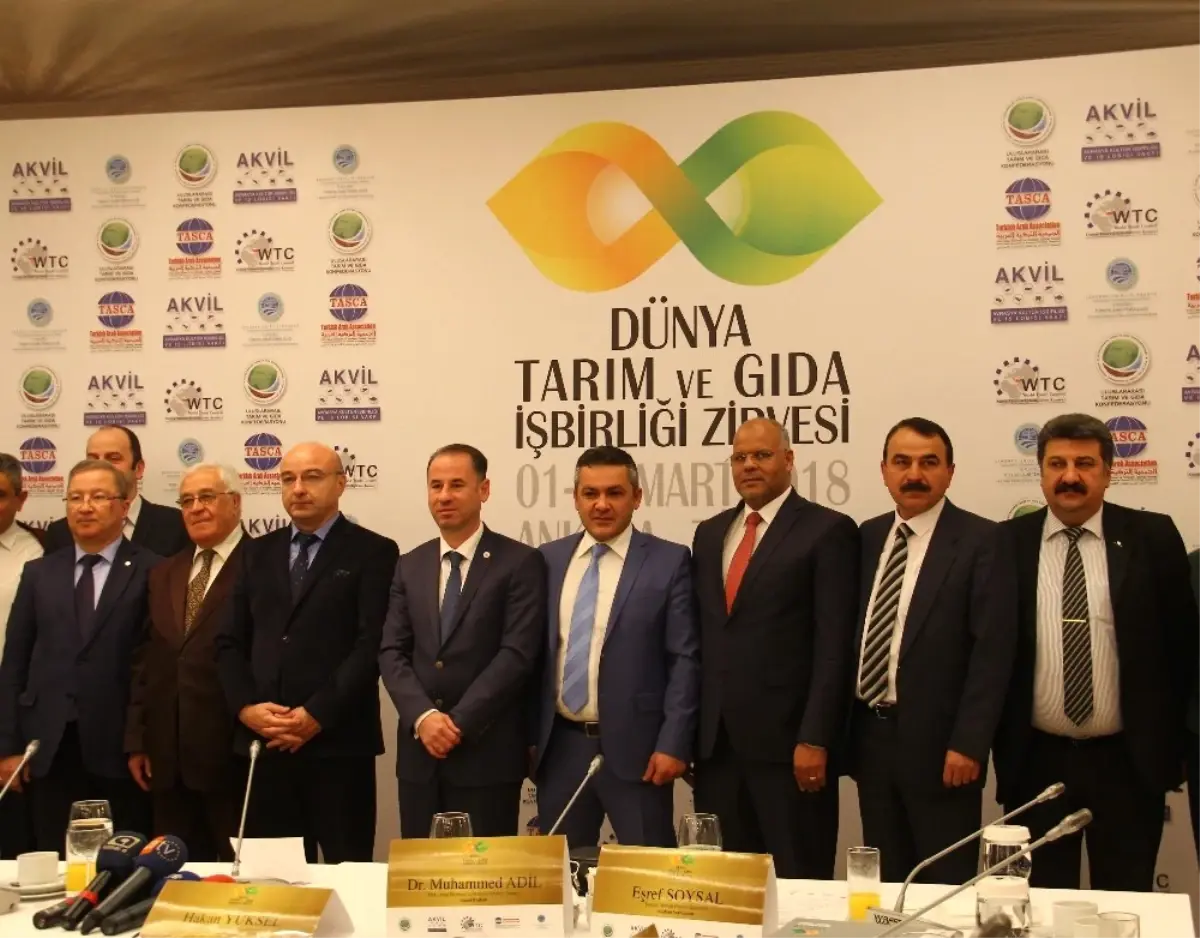 Dha Ankara - Ankara\'da \'Dünya Tarım ve Gıda İş Birliği Zirvesi\' Tanıtımı