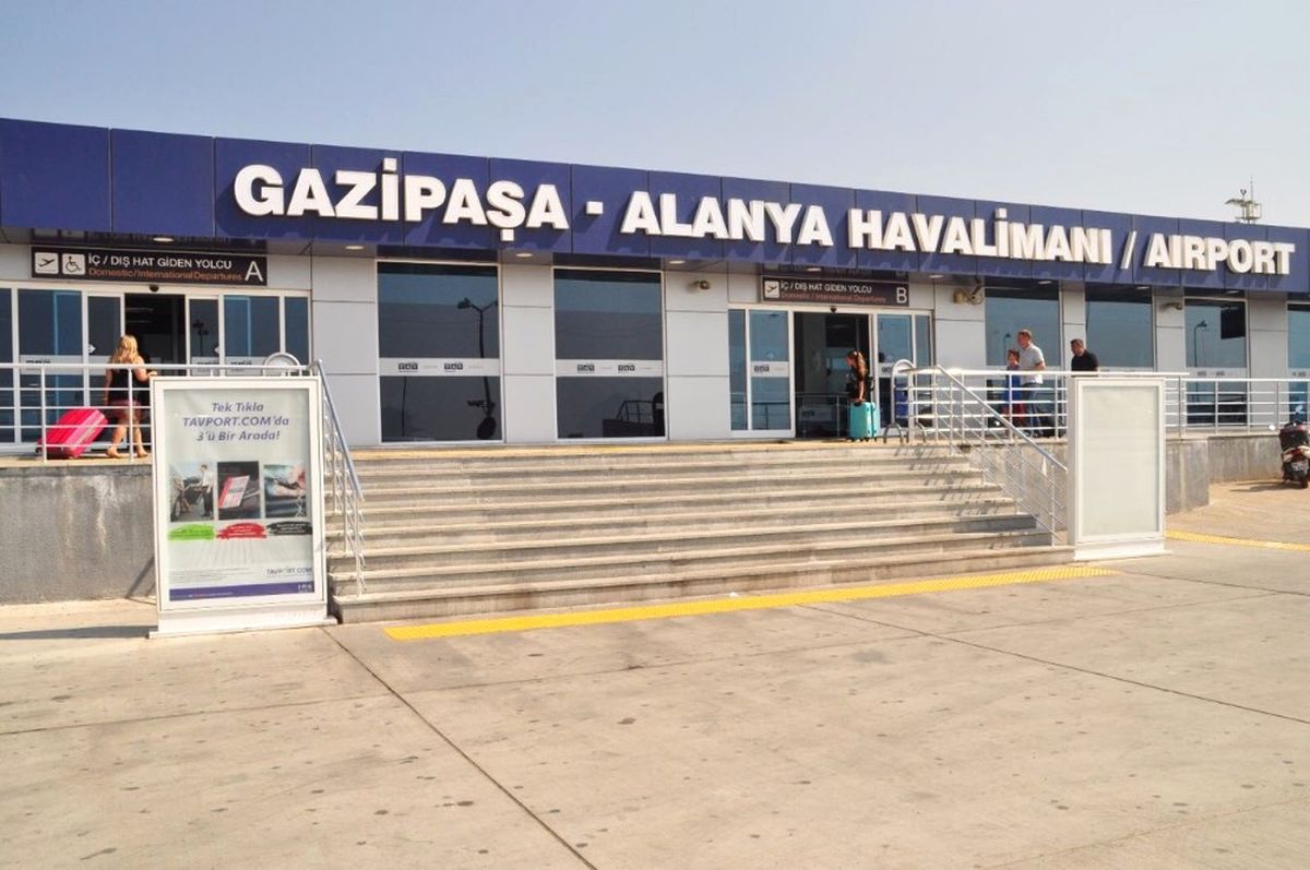 Gazipaşa-Alanya Havalimanı Turiste Hasret