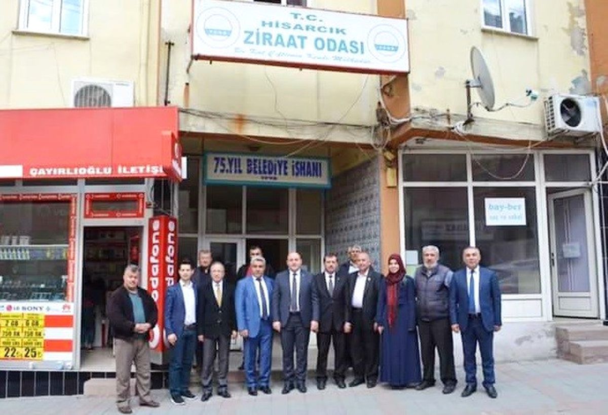 İl Başkanı Ali Çetinbaş\'ın Hisarcık\'ta Referandum Çalışması