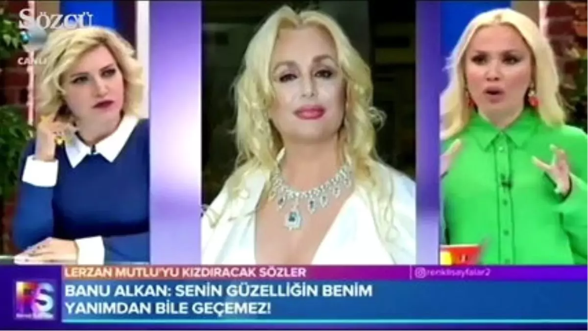 Lerzan Mutlu Banu Alkan\'la Yaşadığı Gerginliği Böyle Anlattı