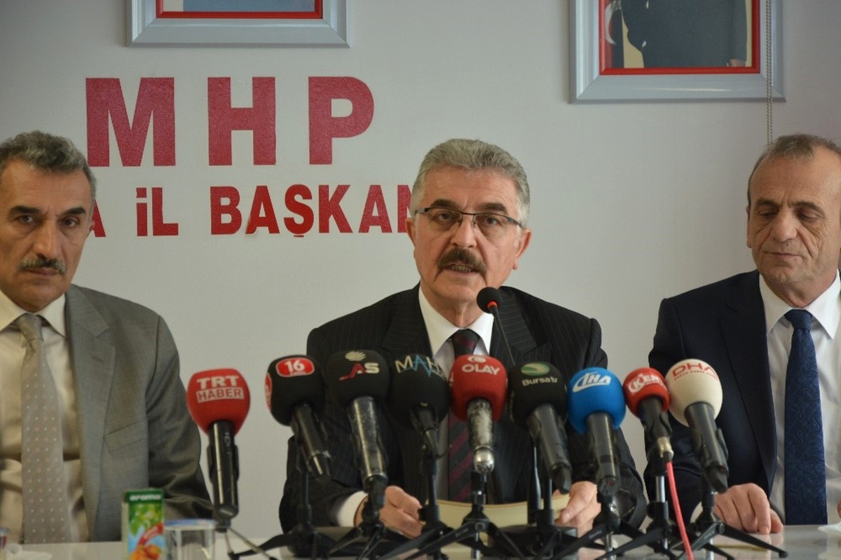 MHP Genel Sekreteri İsmet Büyükataman Açıklaması