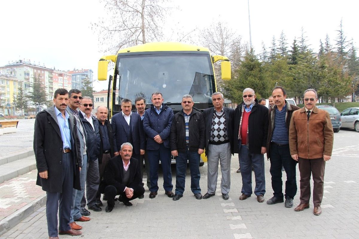 Muhtarlar Tarım Fuarına Katıldı