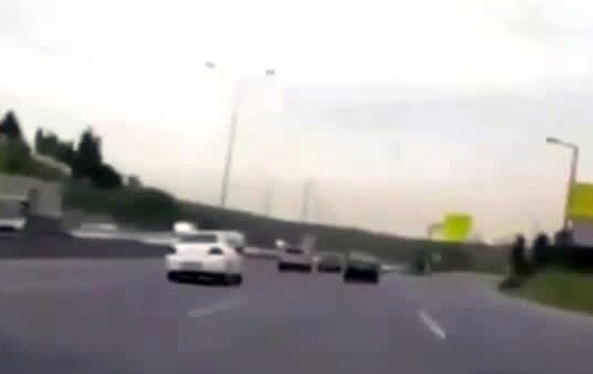 Trafik Magandasının Ölümle Oyunu Kamerada