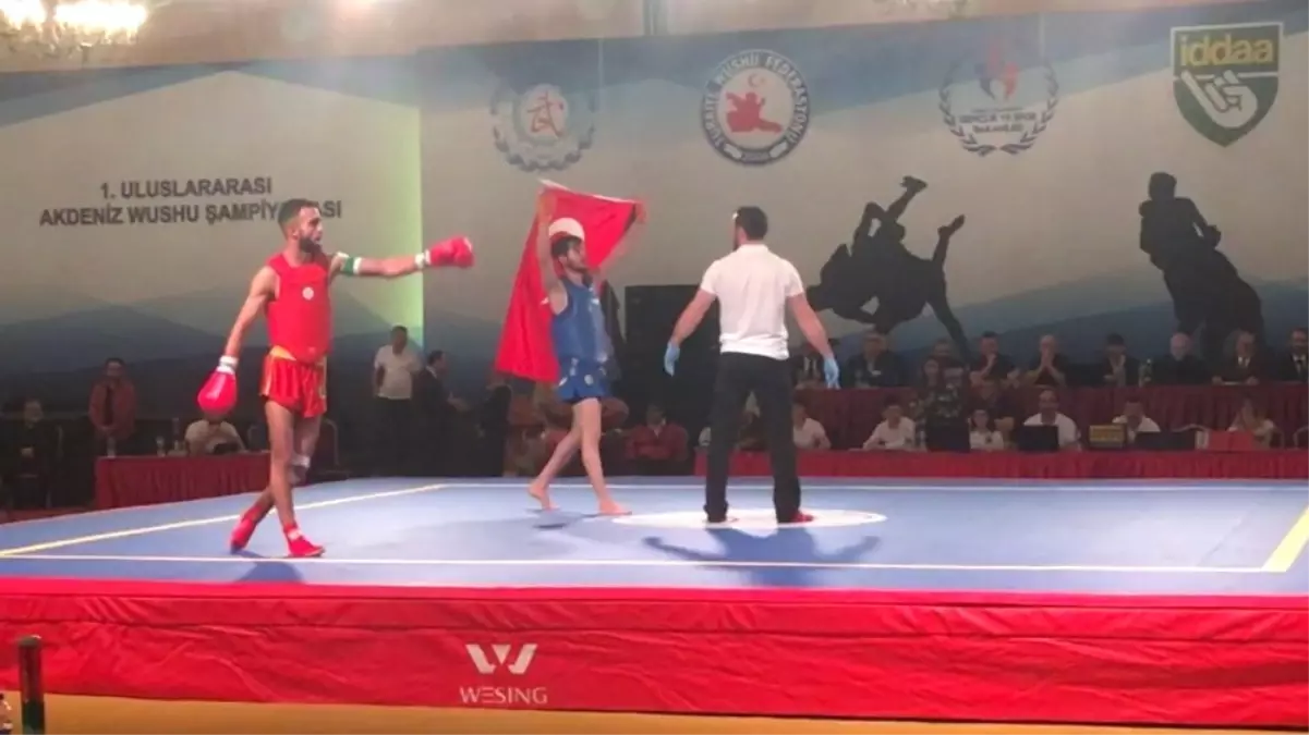 Seyhan Belediyesporlu Aydın Yıkılmaz, Wushu Şampiyonu Oldu