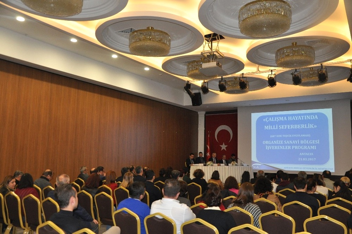 Sgk, Sanayicilere Teşvik ve Destekleri Anlattı
