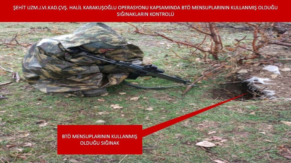 Şırnak\'ta 2 Sığınak Bulundu