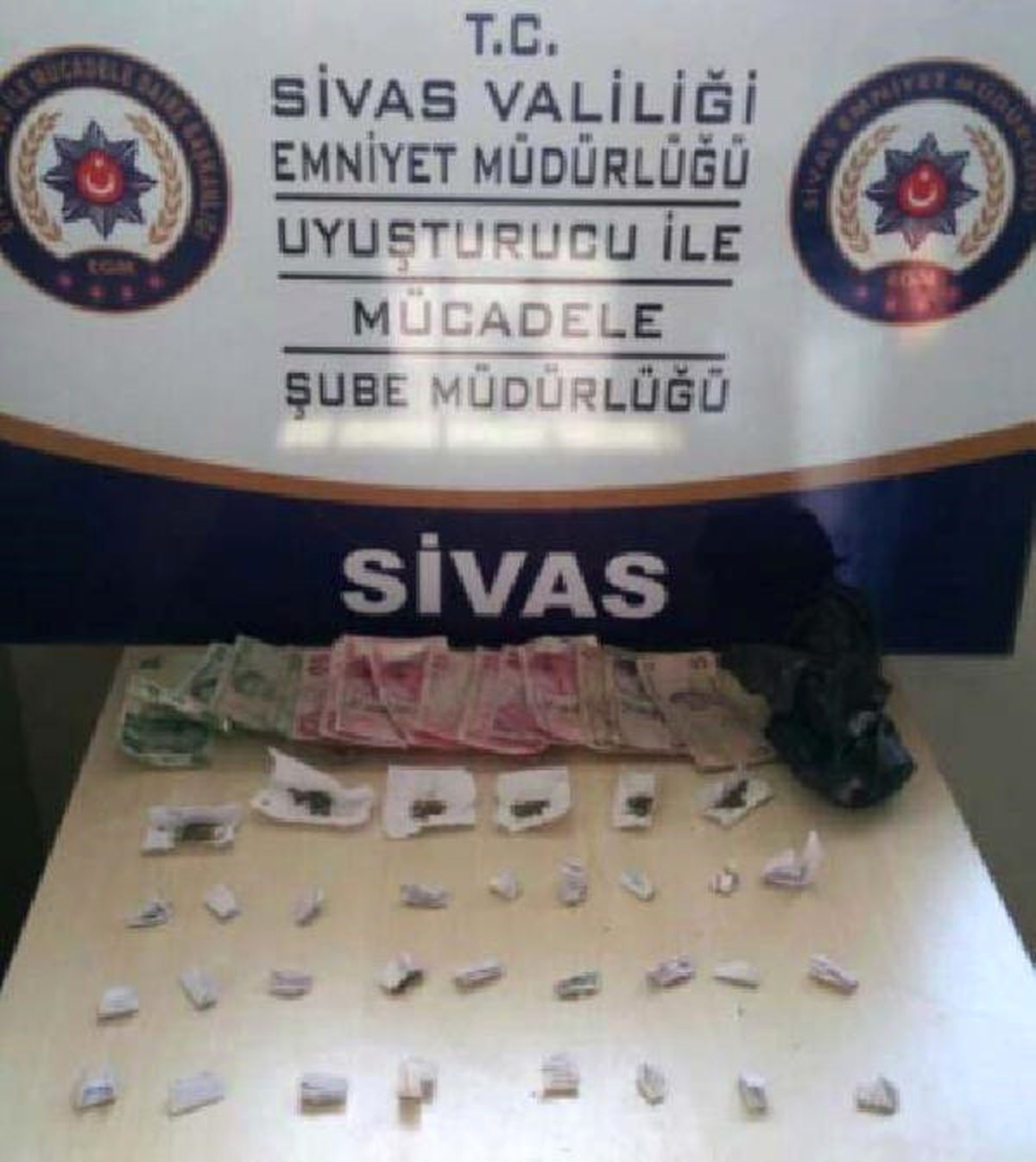 Sivas\'ta Uyuşturucu Operasyonları