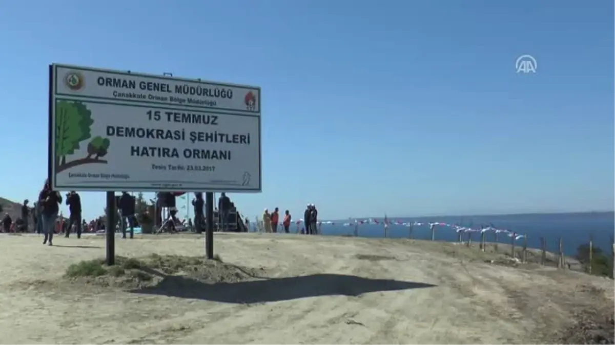 15 Temmuz Demokrasi Şehitleri Hatıra Ormanı"