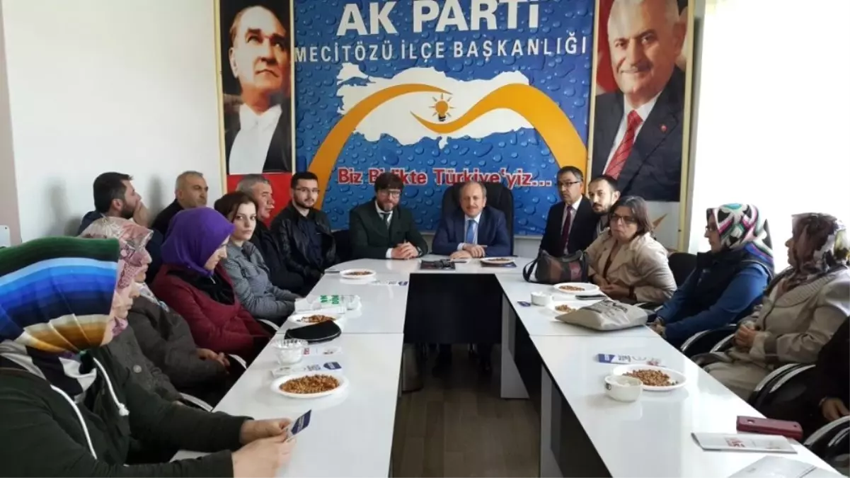 AK Parti İl Başkanı Karadağ Mecitözü İlçe Teşkilatıyla Biraraya Geldi