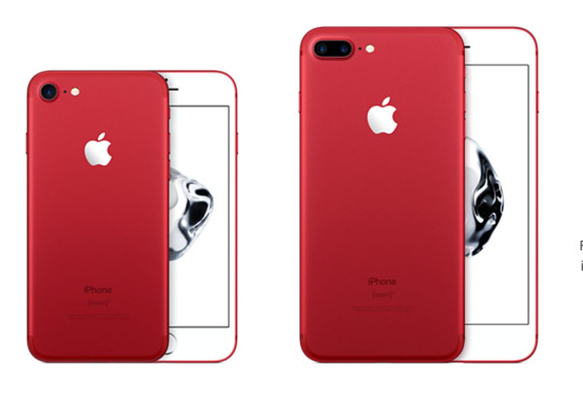 Apple, Özel Kırmızı İphone 7 ve İphone 7 Plus Satışa Sundu