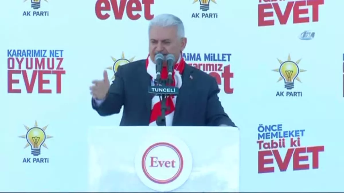 Başbakan Yıldırım: "Hdp Denen Parti Maalesef Milleti Aldattı, Meşru Siyasetin Dışına Çıktı"