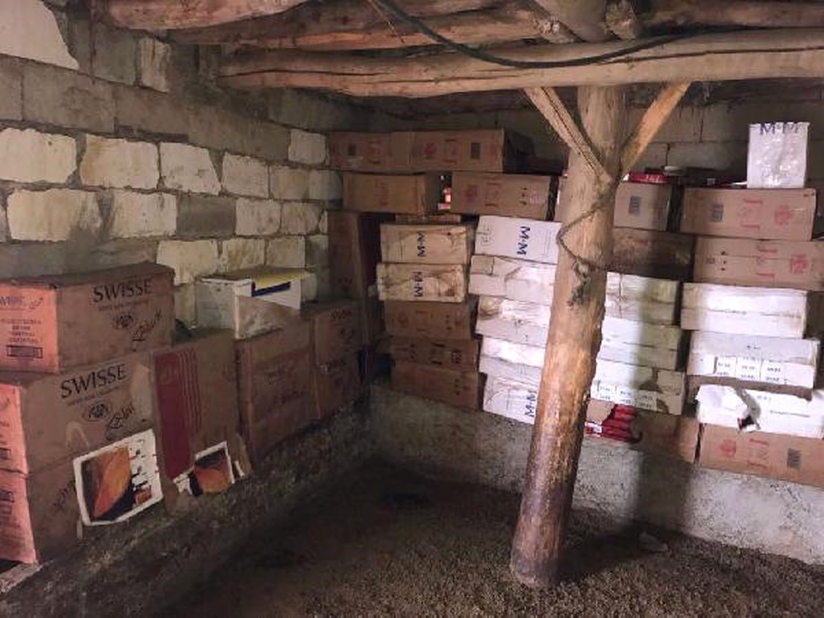 Başkale\'de 71 Bin Paket Kaçak Sigara Ele Geçirildi