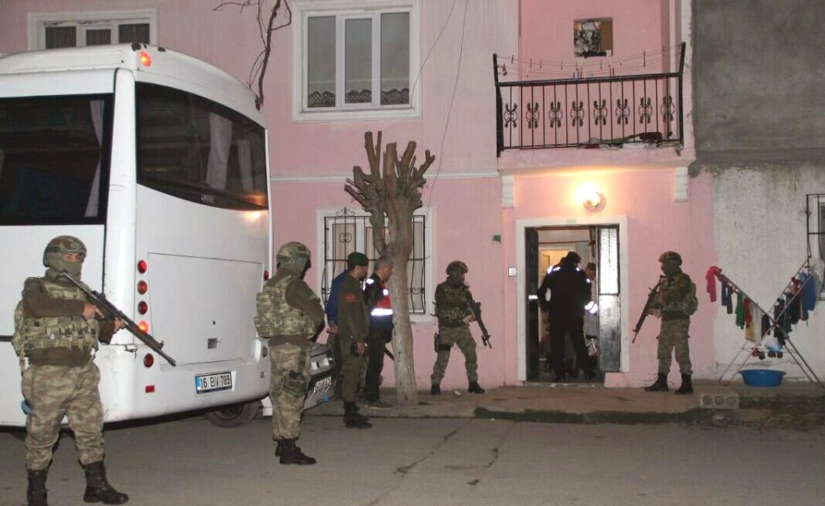 Bursa\'da PKK Operasyonu: 3 Gözaltı