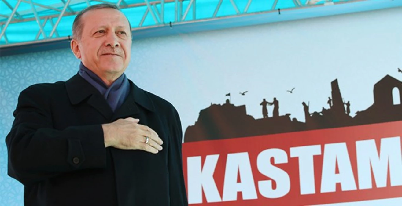 Cumhurbaşkanı Erdoğan Kastamonu\'da