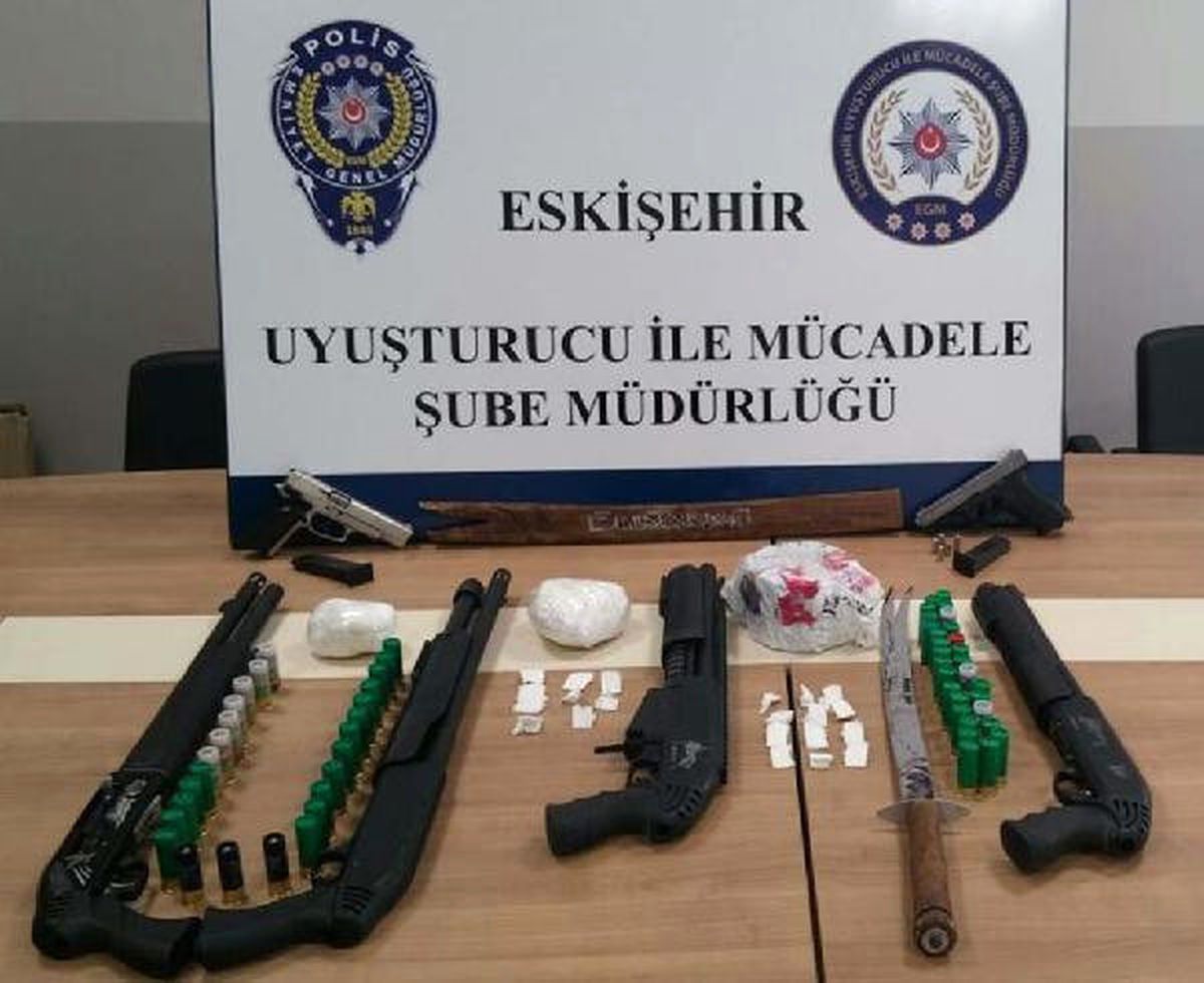 Eskişehir\'de Uyuşturucu Operasyonu