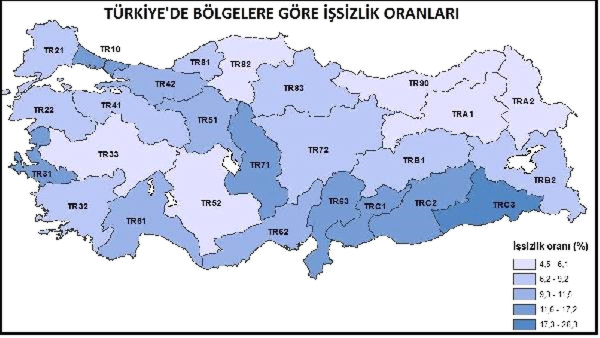 İşsizlik 2016 Yılında 0.6 Puan Artışla Yüzde 10.9\'a Çıktı