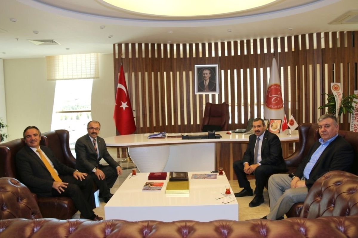 Ntso Meclis Başkanı İnce ve Yönetim Kurulundan Rektör Bağlı\'ya Ziyaret