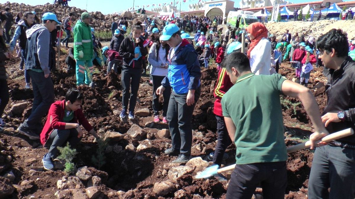 Şahinbey\'den 440 Bin Metrakarelik Alana "Çanakkale Hatıra Ormanı"