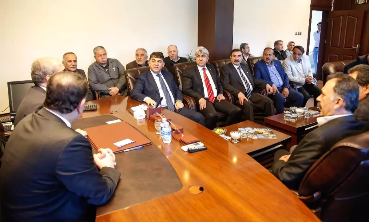 Tayyar ile Fadıloğlu\'na Destek Küsget Üyelerinden Tam Destek