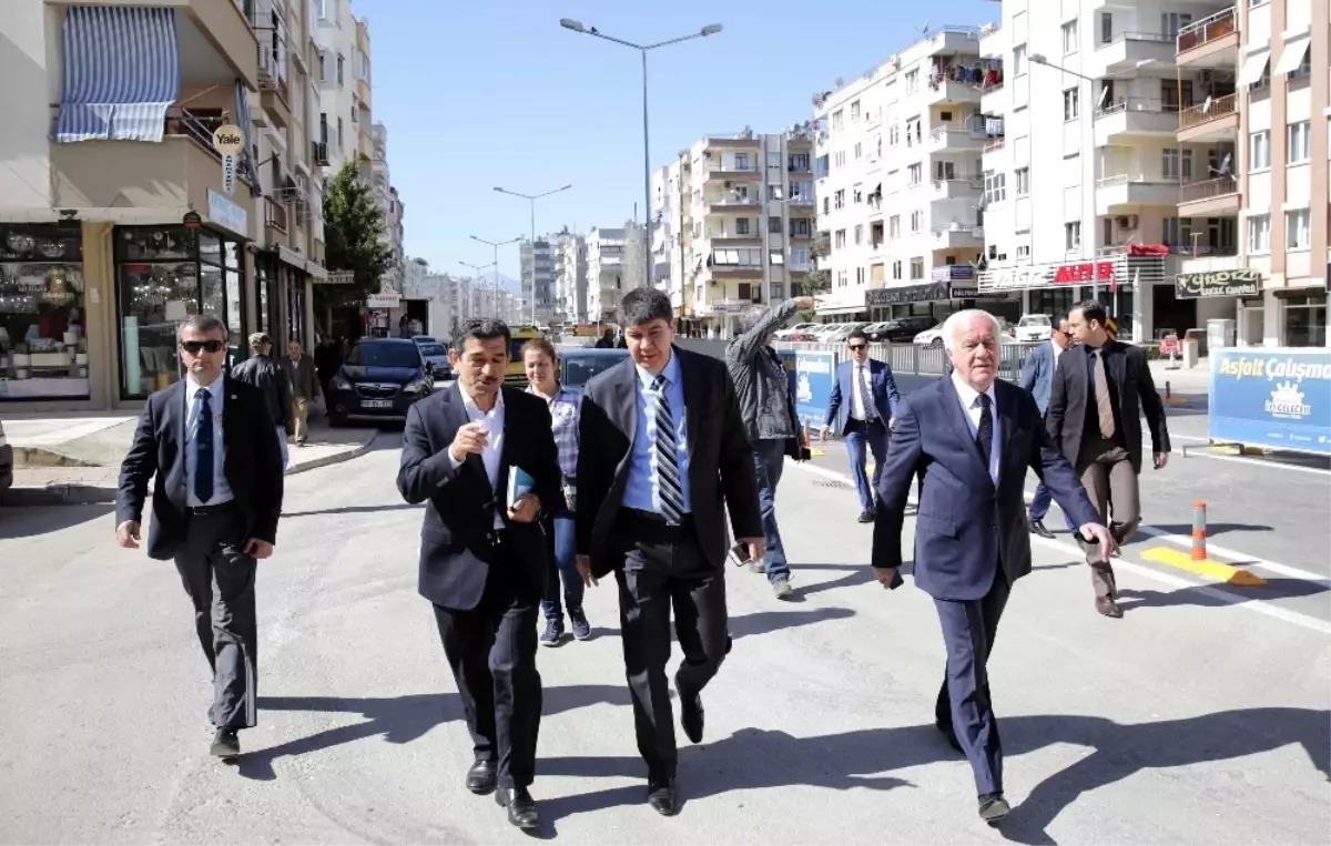 Türel, Tonguç Caddesi\'ni İnceledi