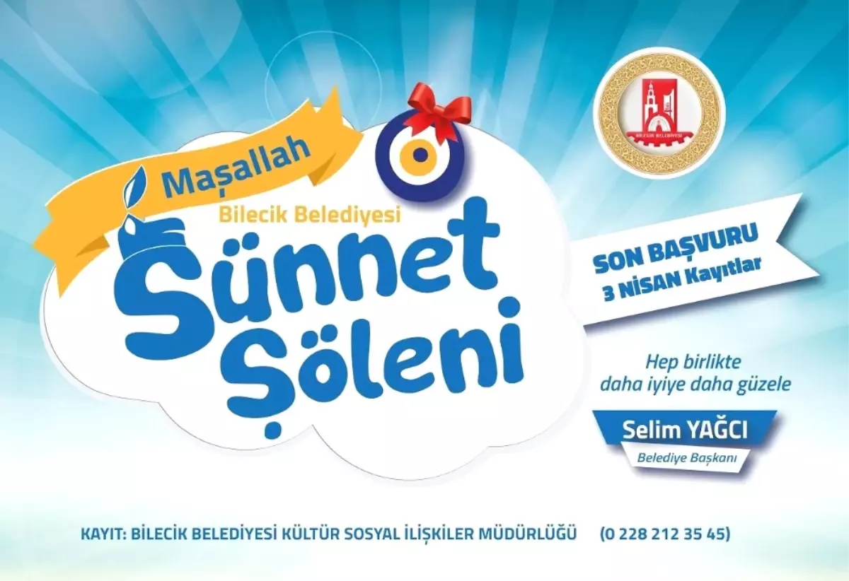 Bilecik Belediyesi\'nden Sünnet Şöleni