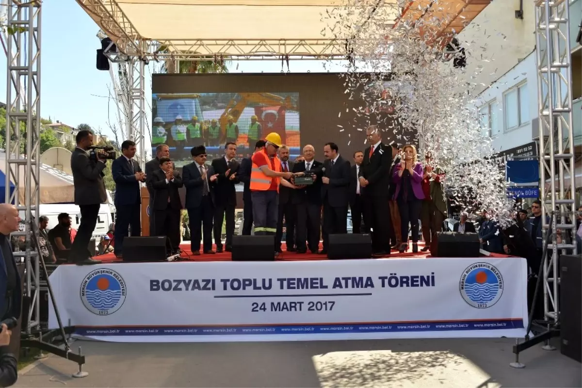 Bozyazı\'da İnşaatına Başlanacak Tesislerin Temeli Atıldı