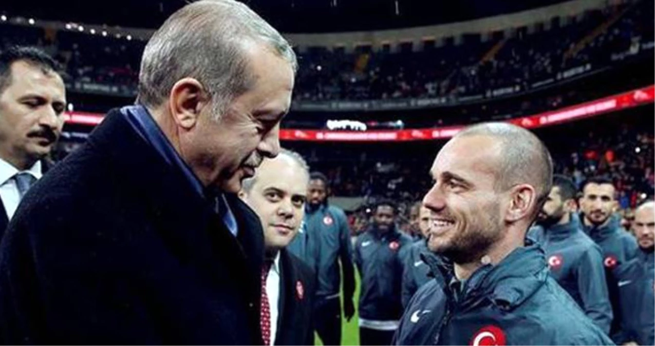 Cumhurbaşkanı Erdoğan, Sneijder\'in Türkiye Açıklamasını Övdü