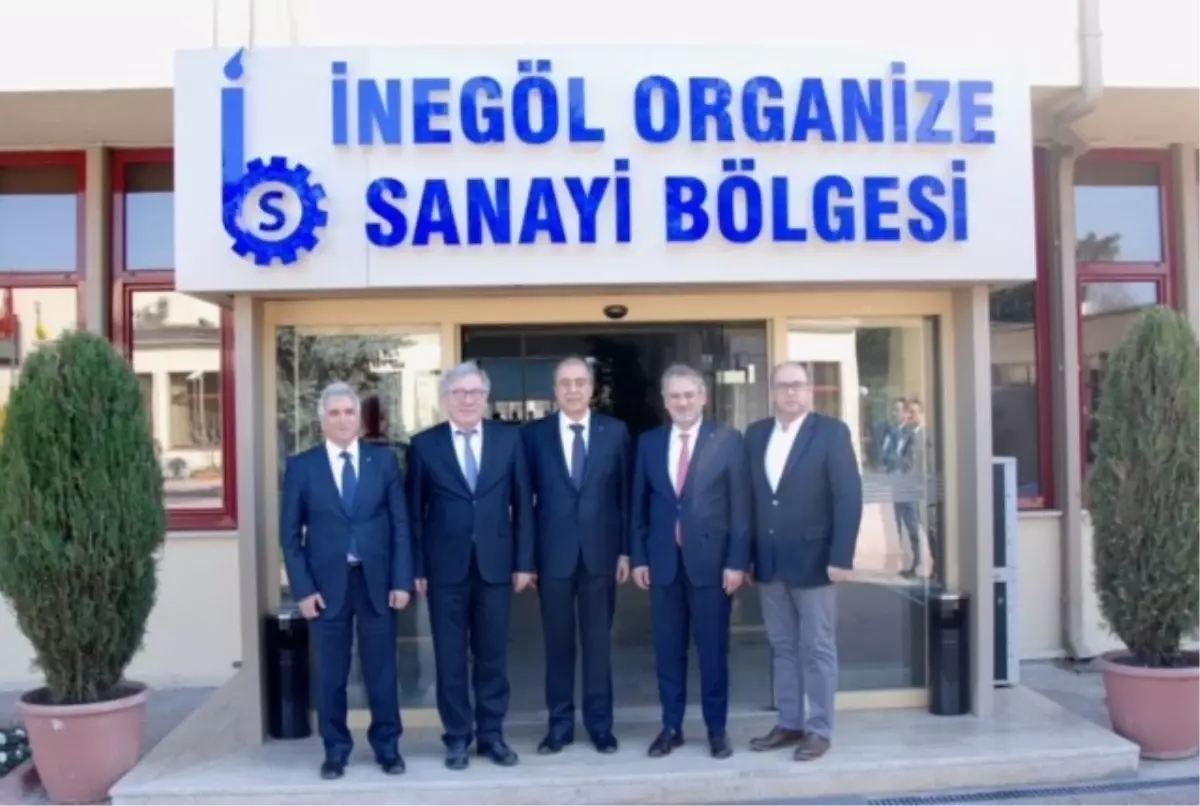 İnegöl Osb Genel Kurulu\'nda Zeki Şahin Güven Tazeledi