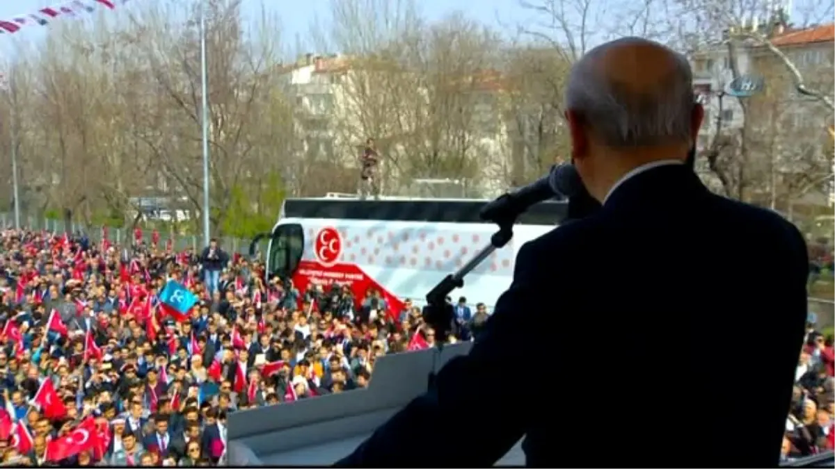 MHP Genel Başkanı Devlet Bahçeli: "Türk Milleti 16 Nisanda Oyunu Bozacaktır"