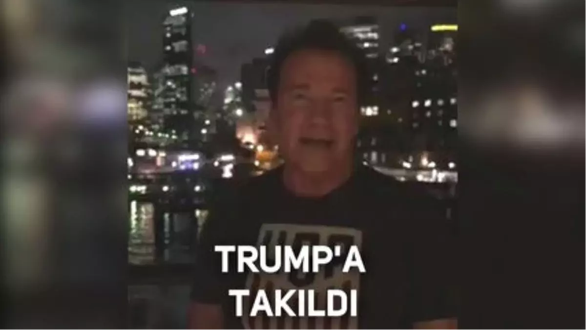 Schwarzenegger Yine Trump\'a Takıldı