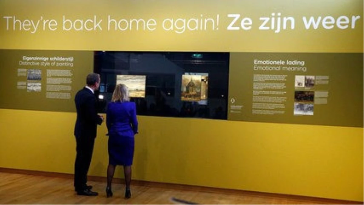 Van Gogh\'un 14 Yıl Önce Çalınan İki Eseri Yeniden Müzede