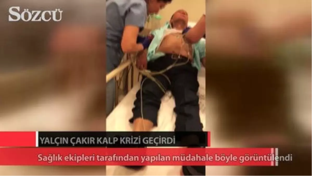 Yalçın Çakır\'a Müdahale Anı Kamerada!