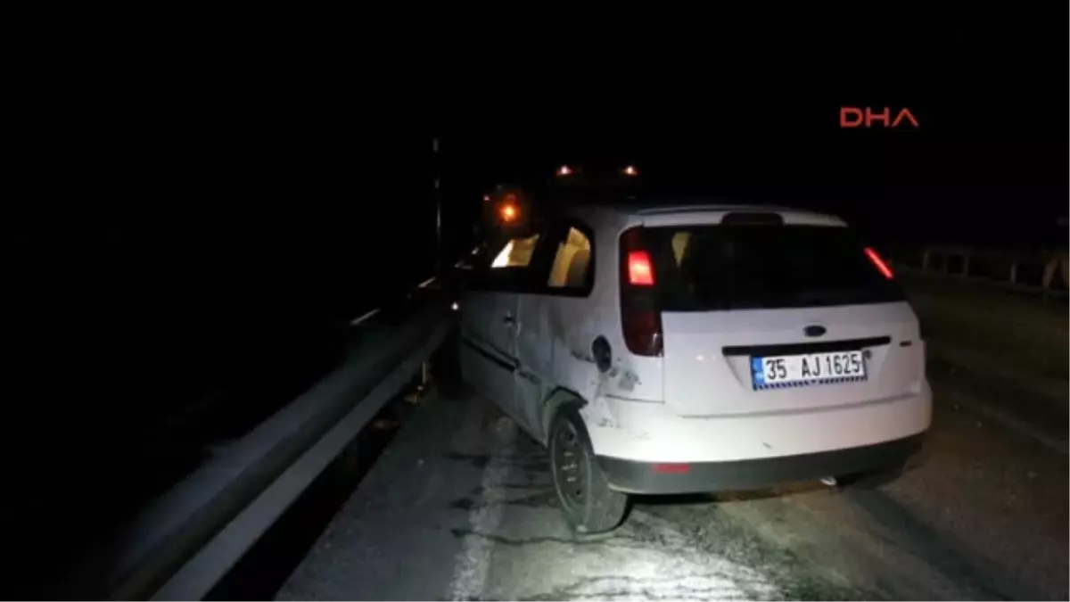 Antalya Bariyere Çarpan Otomobilin Sürücüsü Öldü