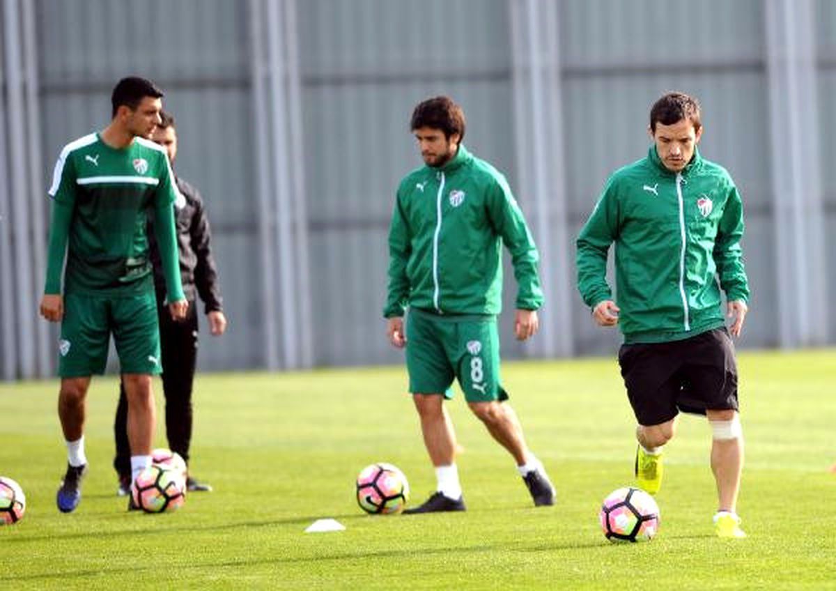 Bursaspor\'da Tek Çalışma