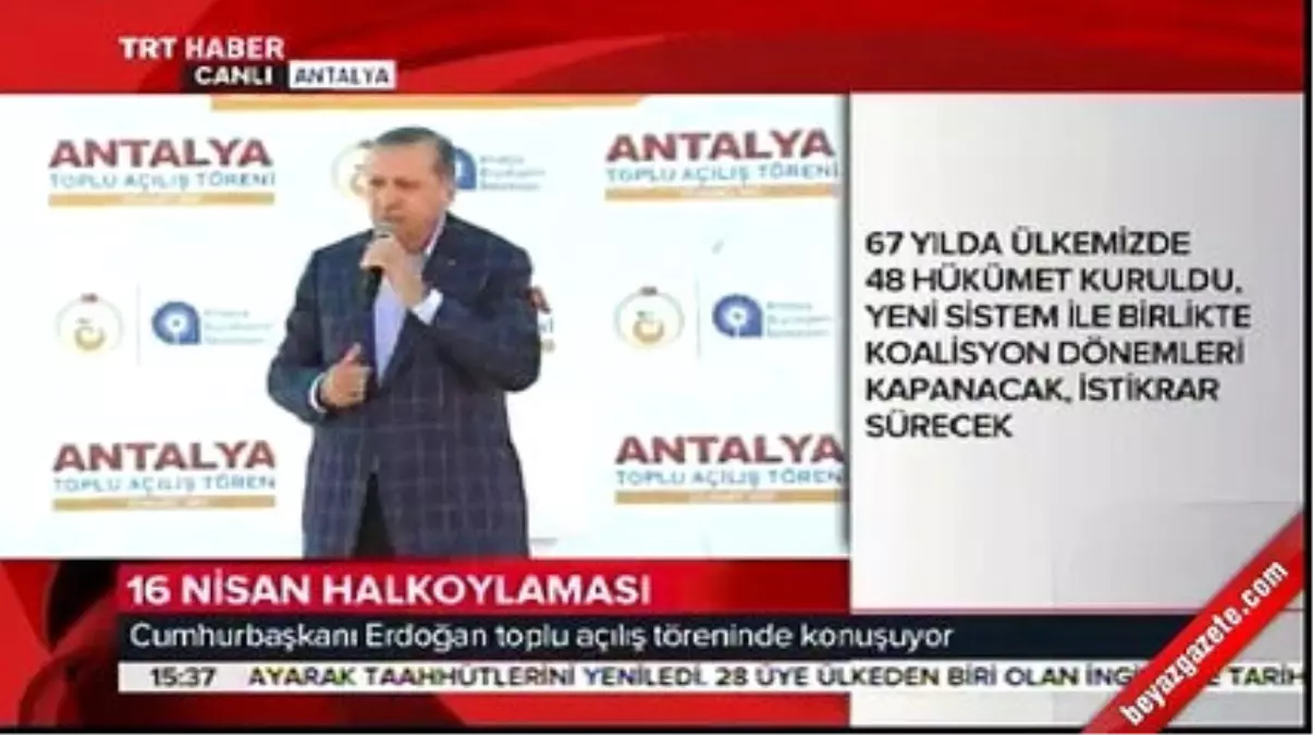 Cumhurbaşkanı Erdoğan: Gazi Mustafa Kemal\'e Neden İhanet Ediyorsun?