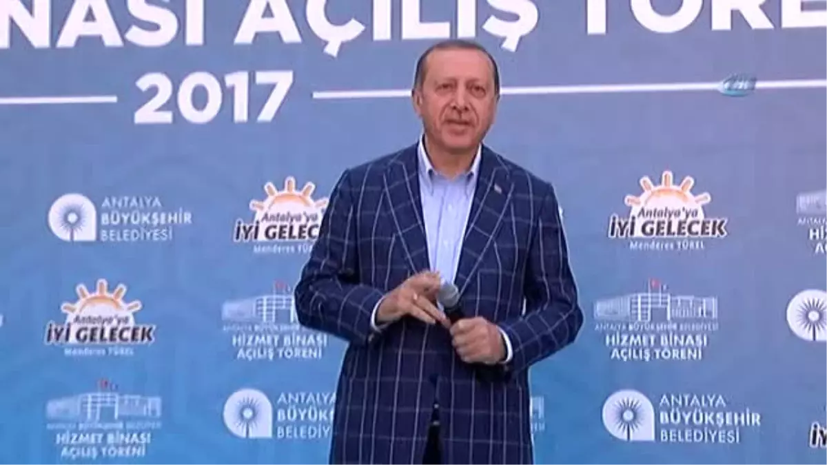 Cumhurbaşkanı Recep Tayyip Erdooğan: "Ben Oraya Gitmeyeceğim \'Dedi Malum Zat Sonra Kuzu Kuzu Geldi "