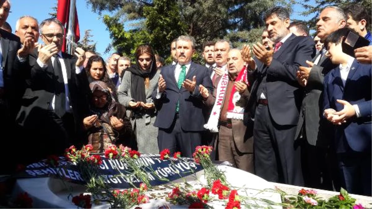 Dha Ankara - Muhsin Yazıcıoğlu, Ölümünün 8\'inci Yılında Mezarı Başında Anıldı