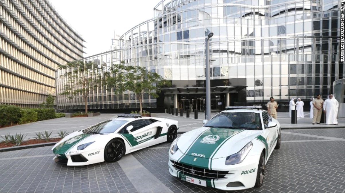 Dubai\'nin Süper Polis Filosunun Son Aracı, Dünyanın En Hızlısı Oldu